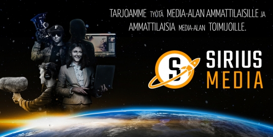 Sirius Median ulkoasun ja logo